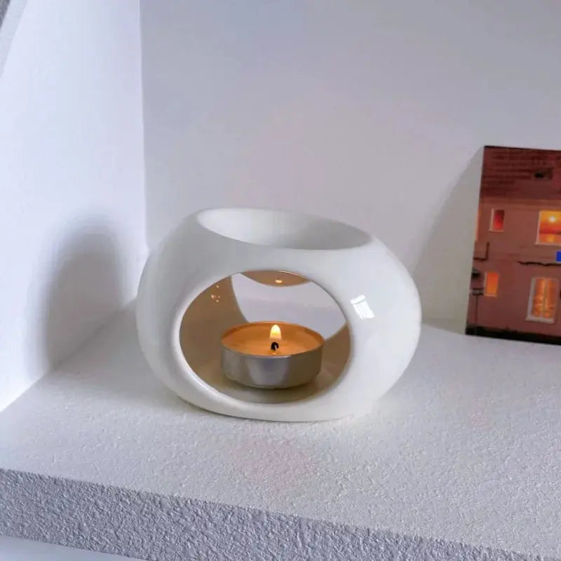 Diffuseur à Chaleur Douce Minimaliste Céramique Épurée