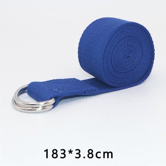 Sangle de Yoga en Coton Naturel Bio 180 × 3,5 cm