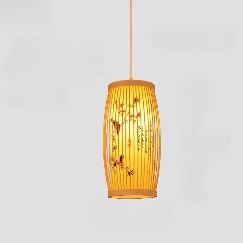 Lanterne Japonaise Traditionnelle en Bambou