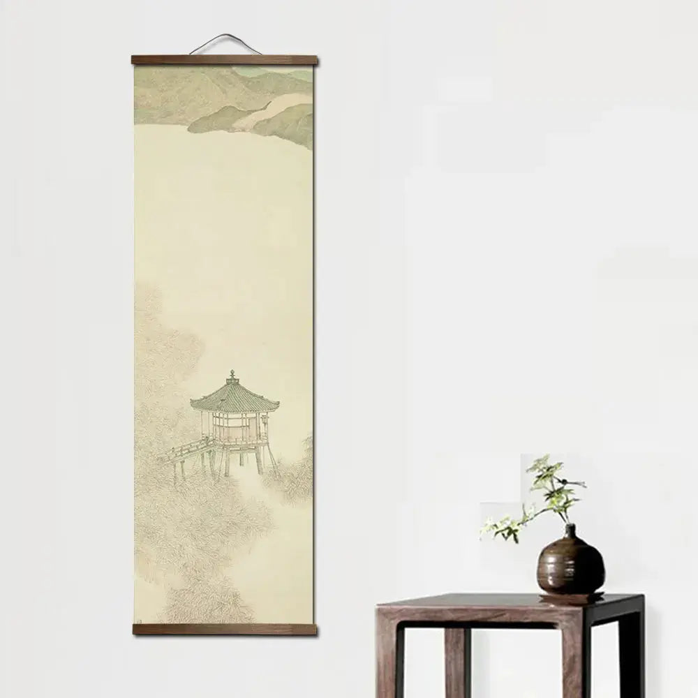 Décoration Murale Japonaise Zen aux Paysages Naturels