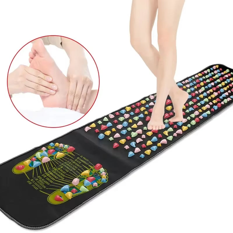 Tapis d’Acupression Long Pliable – Confort & Bien-être à Domicile