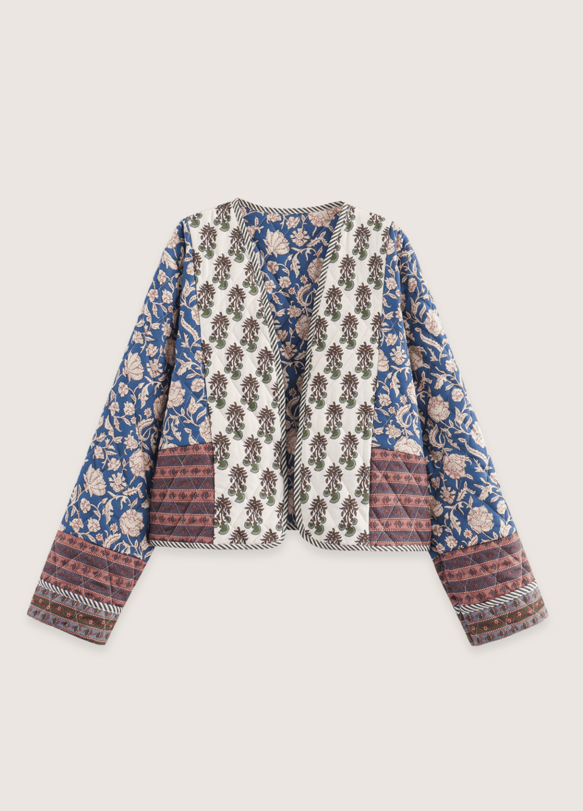 Veste kimono femme coton motif pivoine print – Wabi Sabi